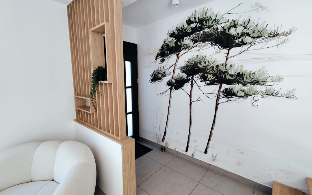 ZOOM SUR L&rsquo;ENTREE : AVANT/APRES – Projet GWIDEL