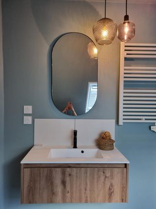 AVANT APRES PROJET JERSEY DAMGAN AMENAGEMENT RENOVATION DECORATION PIECE TECHNIQUE