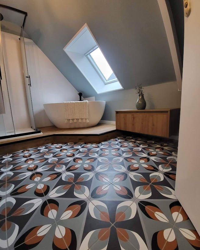AVANT APRES PROJET JERSEY DAMGAN AMENAGEMENT RENOVATION DECORATION PIECE TECHNIQUE