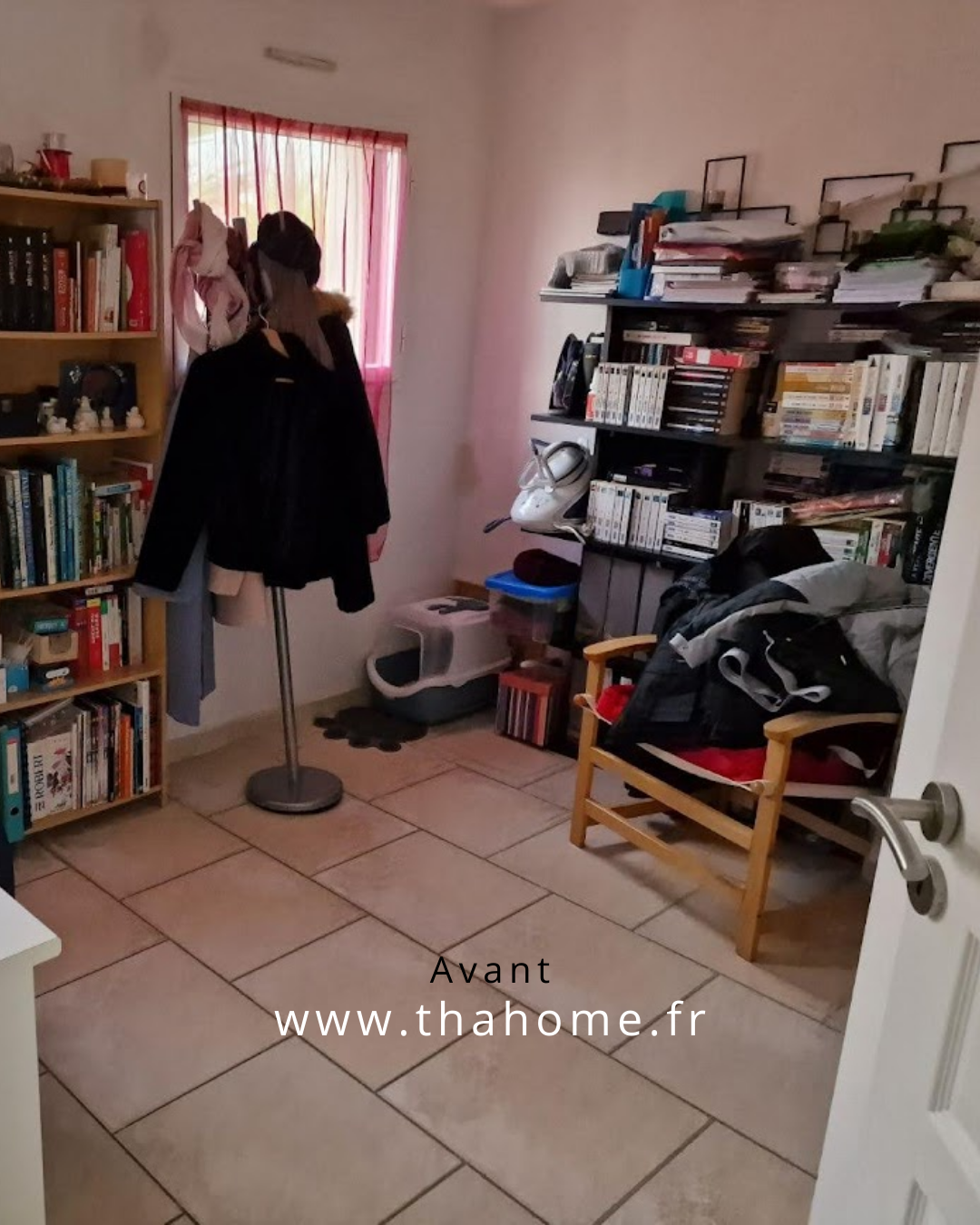 Bureau Avant Après projet Voltaire